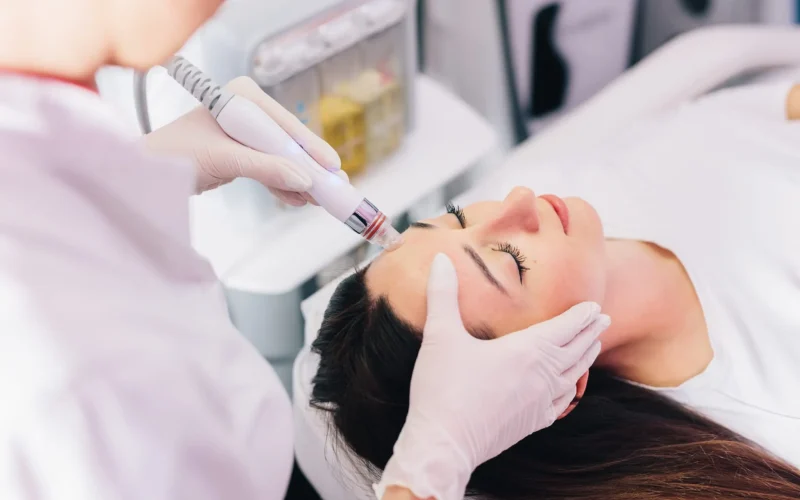 Tratamiento facial AquaPure en Marbella para limpieza profunda, hidratación intensa y piel radiante